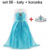 Dětský kostým s broží -  Frozen, Královna Elsa