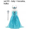 Dětský kostým s broží -  Frozen, Královna Elsa