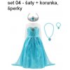 Dětský kostým s broží -  Frozen, Královna Elsa