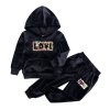 9 2019 Spring Autumn Girls Sport Suit Cool Wings Hooded Tracksuit Kids Clothes Boys Outfits Suits Children