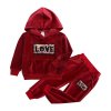 7 2019 Spring Autumn Girls Sport Suit Cool Wings Hooded Tracksuit Kids Clothes Boys Outfits Suits Children