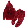 3 2019 Spring Autumn Girls Sport Suit Cool Wings Hooded Tracksuit Kids Clothes Boys Outfits Suits Children