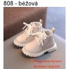 Kožené kotníkové botičky - podzimní, bez kožíšku