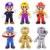 4 8 15cm Super Mario Figures Toys Super Mario Bros Bowser Luigi Koopa Yoshi Mario Maker Odyssey (1)
