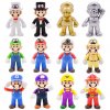1 8 15cm Super Mario Figures Toys Super Mario Bros Bowser Luigi Koopa Yoshi Mario Maker Odyssey (1)