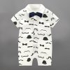 Toddler Baby Rompers Autumn Roupas Infant Jumpsuits Boy Clothing Sets Newborn Baby Clothes Spring Cotton Baby Style F