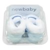 Kojenecké zimní capáčky New Baby modré 6-12 m (Barva Modrá, Velikost 6-12 m)