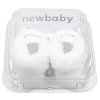 Kojenecké zimní capáčky ke křtu New Baby 6-12 m holka (Barva Bílá, Velikost 6-12 m)