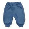 5-dílná pletená sada Baby Nellys, Boy, body, kalhoty, svetr, čepička, motýlek - modrá (Velikost koj oblečení 56 (1-2m))