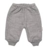 5-dílná pletená sada Baby Nellys, Boy, body, kalhoty, svetr, čepička, motýlek - šedá (Velikost 62 (2-3m))