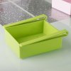 Hoomall Refrigerator Storage Box Kitchen Food Container Fresh Spacer Layer Storage Rack Pull out Drawer Fresh Green