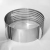 Stainless Steel Mousse Cake Layer Cut Tools Cake Slicer Device Mold Bakeware Cooking Cake RingTools Metal 36