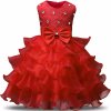 2018 New Girl Christmas Dress Party Kids for event occasion infant teens Dresses wedding bridal HONG
