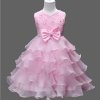 Girl Dress Elegant formal Princess Dress of Girls For Wedding Fl (4)