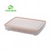 JiangChaoBo Can Be Stacked Refrigerator Egg Storage Box 24 Egg Care Kitchen With A Dust Proof Pink