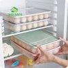JiangChaoBo Can Be Stacked Refrigerator Egg Storage Box 24 Egg Care Kitchen With A Dust Proof 1