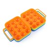 1pc Plastic 12 Grids Portable Camping Picnic Barbecue Outdoor Egg Box Convenient Kitchen Egg Storage Boxes 14