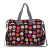 New multifunctional diaper bags mother bag high quality maternity mummy nappy bags flower style mom handbag as picture (4)