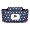 Cute Floral Baby Hanging Basket Stroller Bag Mummy Stroller Travel Nappy Bags Water Bottle Storage Nursing 2