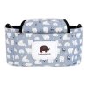 Cute Floral Baby Hanging Basket Stroller Bag Mummy Stroller Travel Nappy Bags Water Bottle Storage Nursing 6