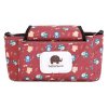 Cute Floral Baby Hanging Basket Stroller Bag Mummy Stroller Travel Nappy Bags Water Bottle Storage Nursing 8