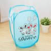 New Foldable Clothes Storage Baskets Mesh Dirty Clothes Laundry Basket Portable Sundries Organizer Toys Container 258469 Rabbit