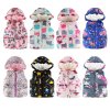 JOMAKE Girls Vests 2018 Autumn Winter Brand Baby Girl Clothes Printed Hooded Kids Waistcoat Children Clothing 1 (1)