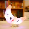 1pc 35cm Luminous Moon Plush toy Creative LED Lighting Colorful Pillow Stuffed Glowing Toys for Home 4