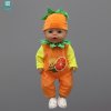 Fashion Cartoon Creativity Suit Casual Set Clothes for dolls fits 43cm Baby Born zapf doll Accessories 4