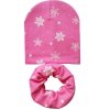 New Autumn Winter Baby Hat Set Boys Girls Neck Scarf Spring Warm Neckerchief Kids Beanies Sets Rose Snowflake Set
