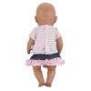 Dress Suits Fit For 43cm Baby Born Zapf Reborn Doll 17 inch Doll Clothes 3