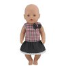 Doll Dress Fit For 43cm Baby Born Zapf Doll Reborn Babies Clothes And 17inch Doll Accessories 08