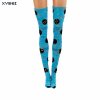 Random 3 Pcs lot Colourful Lace Socks Mixed Style Long Stockings Daily Casual Wear Clothes For 4