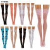 Random 3 Pcs lot Colourful Lace Socks Mixed Style Long Stockings Daily Casual Wear Clothes For 1