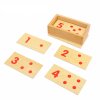 Montessori Wooden Math Toys For Children Preschool Educational Montessori Materials Number Matching Teaching Aids UA2765H 2