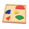 Educational Math Toys Montessori Toys For Toddler Preschool Wooden Circular Montessori Math Materials Teaching Aids UA2766H 4