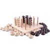 Wooden Connect Four Montessori Bead Material Educational Montessori Toys For Children Early Learning Teaching Aids UB2864H 2