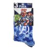 SADA 3 KS PONOŽKY AVENGERS (Velikost 23-26)