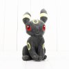 22cm Eevee Vaporeon Jolteon Flareon Espeon Umbreon Leafeon Glacia cute plush dolls Hot Japanese Anime Figure black