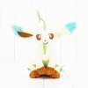 22cm Eevee Vaporeon Jolteon Flareon Espeon Umbreon Leafeon Glacia cute plush dolls Hot Japanese Anime Figure Leafeon