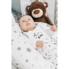 Kojenecké bavlněné dupačky New Baby Music (Barva Bílá, Velikost 56 (0-3m))