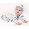 Kojenecké bavlněné dupačky New Baby Music (Barva Bílá, Velikost 56 (0-3m))