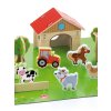 Dětské dřevěné 3D puzzle Viga Farma (Barva Multicolor)