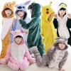 Winter Girl Boy Children s Pajamas Baby Onesize Kids Pajama Set Animal Cartoon Sleepwear Stitch Panda 1