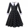 Addams Children Dress Movie Wednesday Costume for Girls Kids Halloween Carnival Cosplay Black Costume Party Dresses.jpg 640x640.jpg (4)