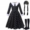 Addams Children Dress Movie Wednesday Costume for Girls Kids Halloween Carnival Cosplay Black Costume Party Dresses.jpg 640x640.jpg (5)