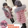 Brand New Children Cold Winter down Girls Thickening Warm Down Jackets Boys long Big Fur Hooded (9)