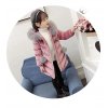 Brand New Children Cold Winter down Girls Thickening Warm Down Jackets Boys long Big Fur Hooded (5)