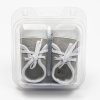 Kojenecké tenisky capáčky New Baby jeans šedá 3-6 m (Barva Šedá, Velikost 3- 6 m)