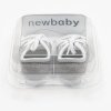 Kojenecké tenisky capáčky New Baby jeans šedá 3-6 m (Barva Šedá, Velikost 3- 6 m)